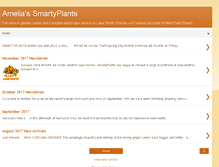 Tablet Screenshot of amelias-smartyplants.com